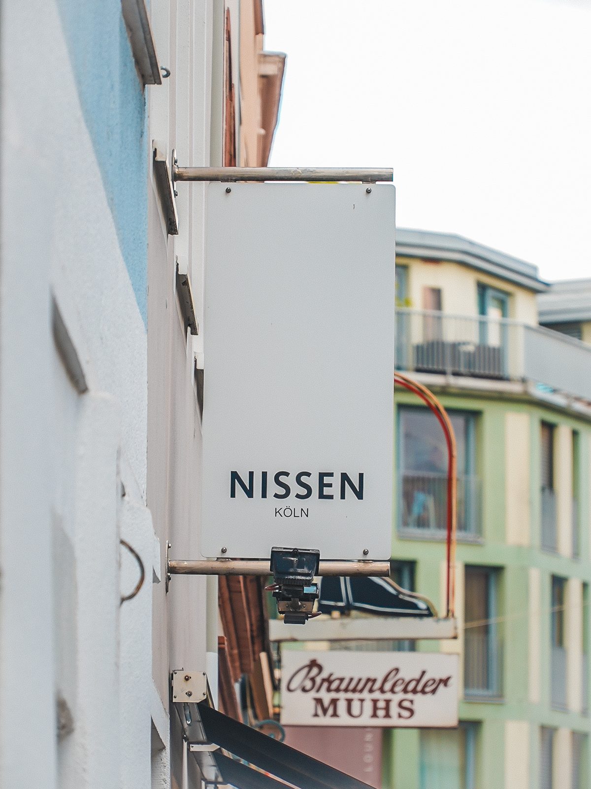 Ladenschild Nissen Köln